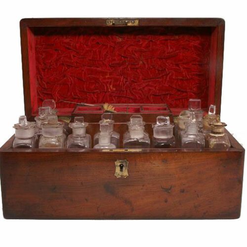Mahogany Medicine chest