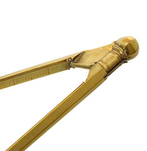 9 INCH Brass Antique Drafting Tool Proportional Divider Scientific