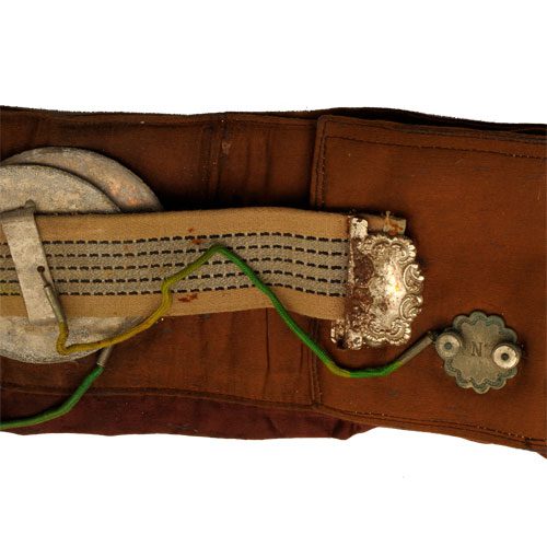 Ajax-dry quackery electric belt, Circa 1920 - Van Leest Antiques
