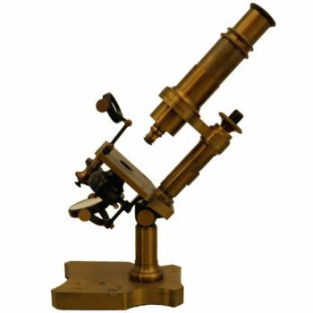 Arthur Chevalier microscope in original case circa 1865 - Van Leest ...