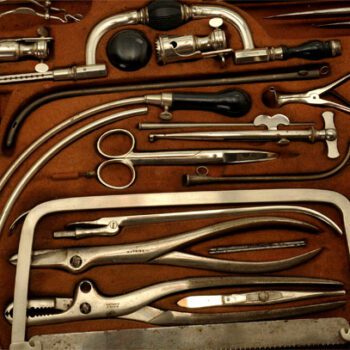 'Mathieu' surgical set - Van Leest Antiques