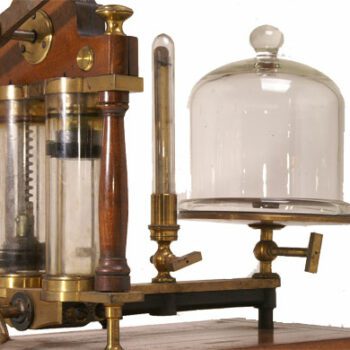 Two cylinder vacuum pomp - Van Leest Antiques - The best antiques in