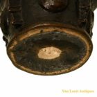 Detail of Mortar Bronze with pestle - van Leest Antiques