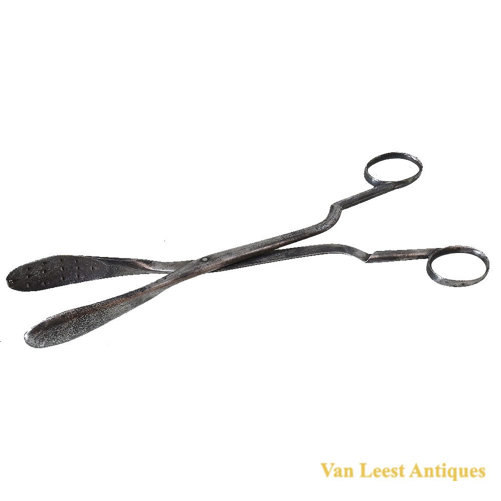 440929-r Small lithotome forceps c 1800 - Van Leest Antiques