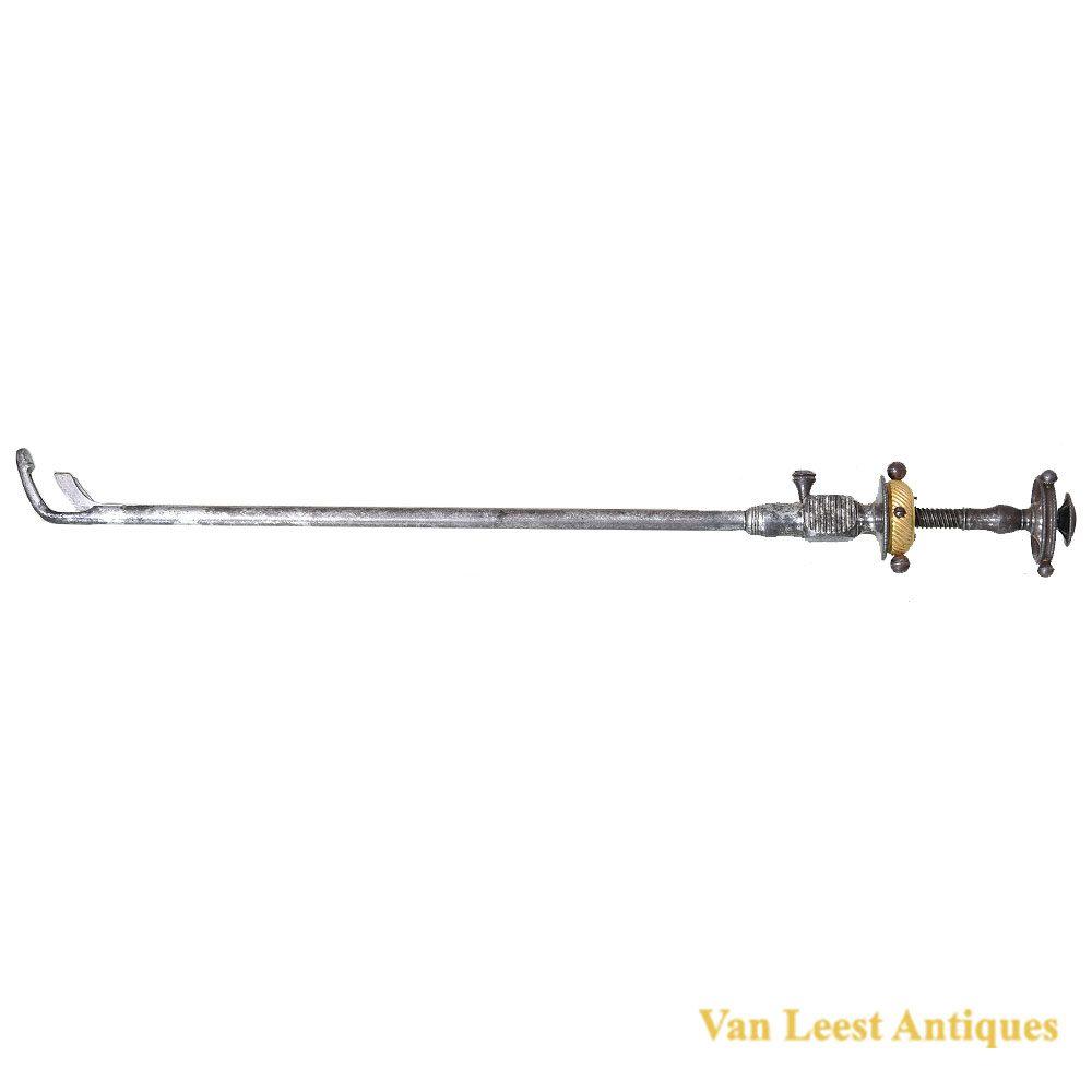 441011c Civale Lithotrite c1860 - Van Leest Antiques (1)