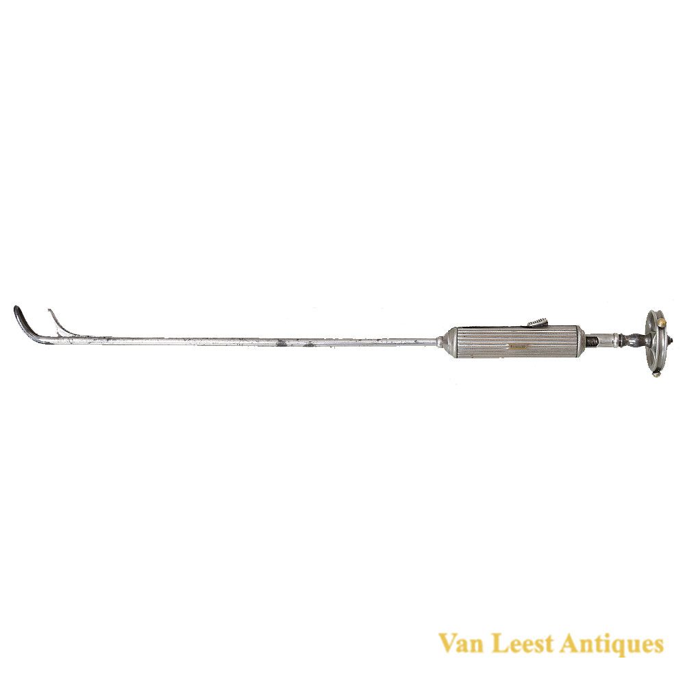 441011m 19th century Tiemann Thompsons Lithotrite - Van Leest Antiques