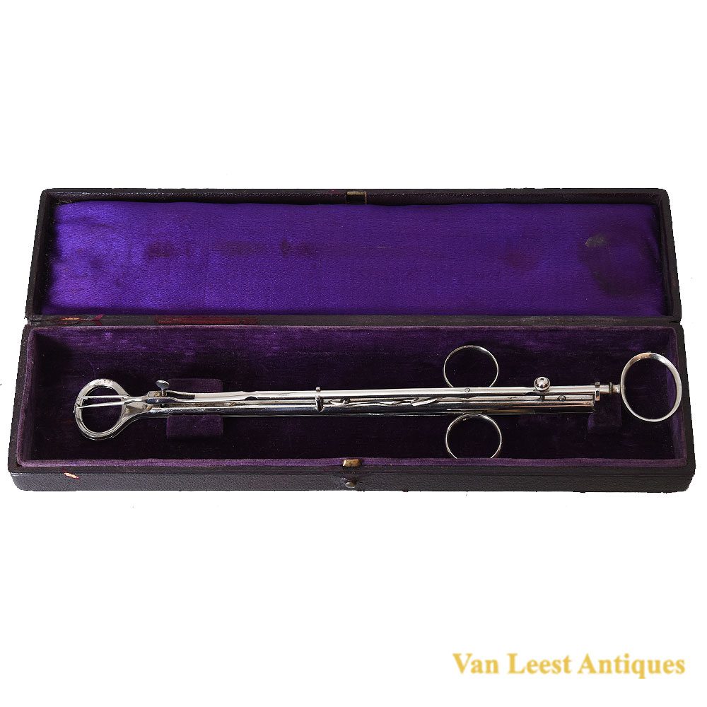 441011w Tonsil guillotine attr Maison Collin 1880 - Van Leest Antiques (1)